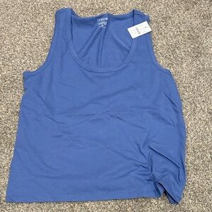 J. Crew factory Classic Blue Tank Top - medium
